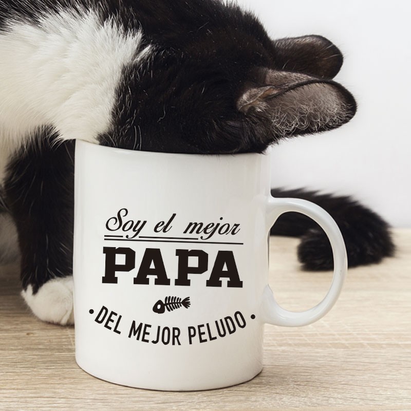 Mug El mejor papá del mejor peludo (Gato)