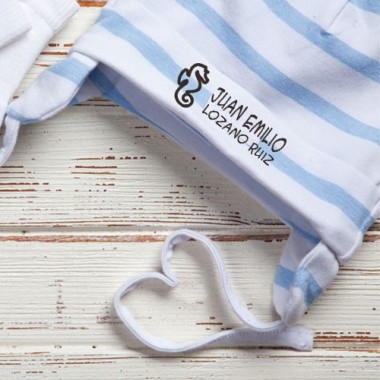 Sellos TELA - Animales Mar Personalizable