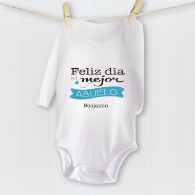 Camiseta Feliz Dia Abuelo -...